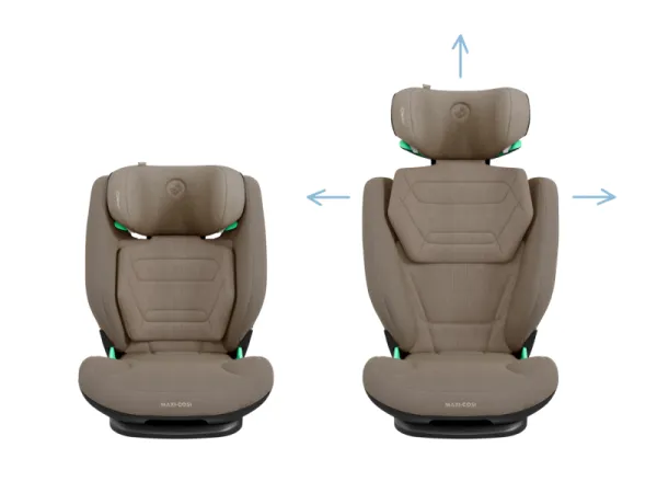 RodiFix Pro 2 i-Size autosedačka Authentic Truffle 6