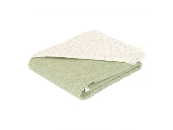 Osuška s kapucňou 75x75 cm Blueberry Leaves 4