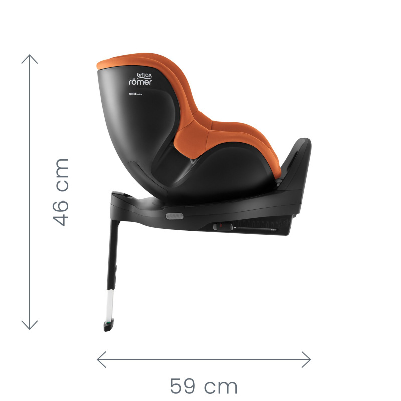 Autosedačka Dualfix Pro, Space Black 1