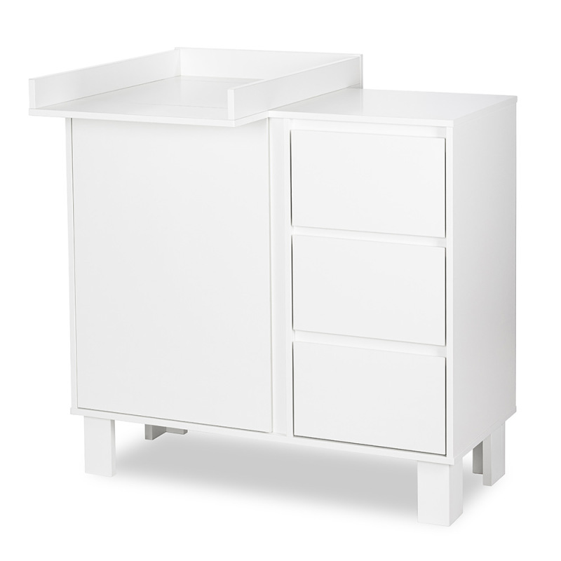 KLUPS Komoda OLIVIA biela 1