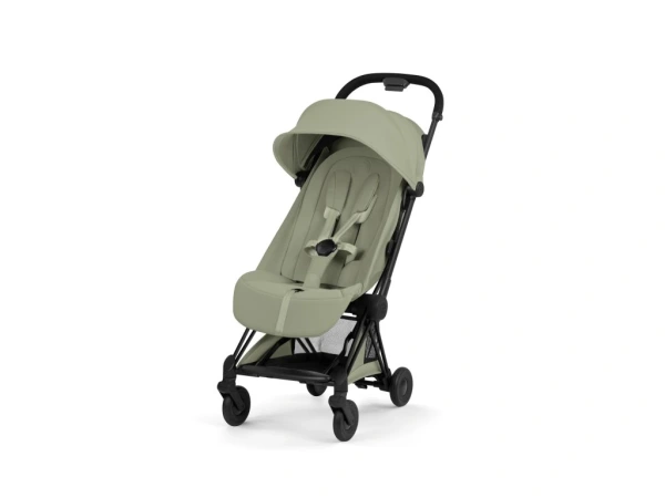 Cybex COYA Style 2026 rám Matt Black - Sage Green