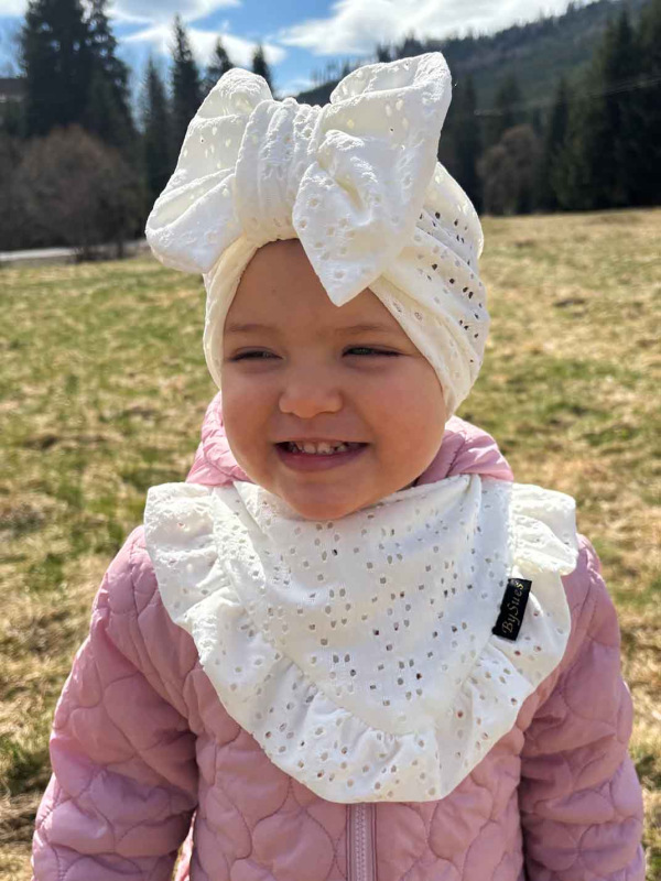 Detský nákrčník madeira - SMOTANOVÁ