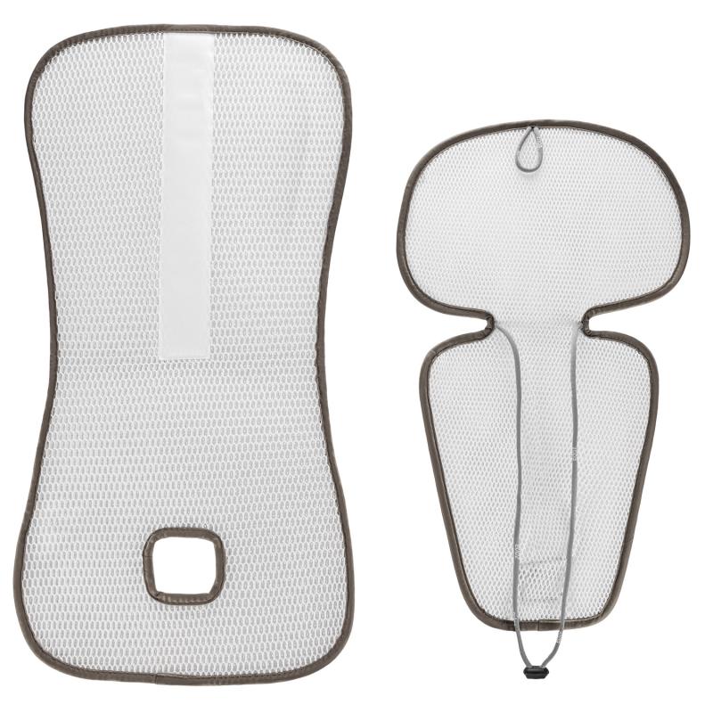 Priedušná podložka do autosedačky Breeze sk. 2/3, Boss Grey 10