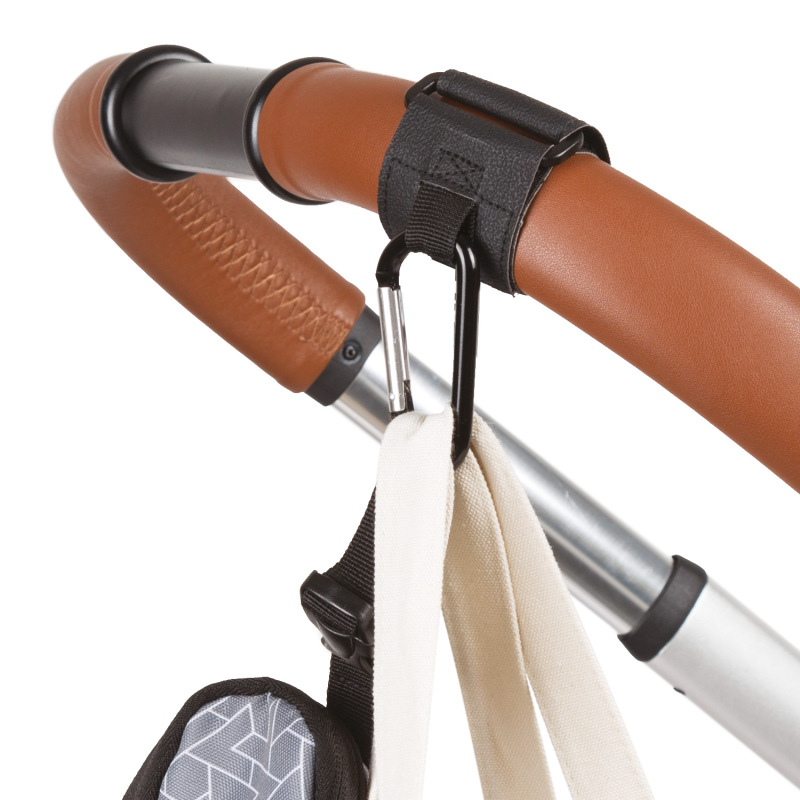 Multifunkční popruh se skobou 2 ks, Black 4