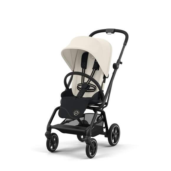 Cybex Eezy s Twist+ 2 Bugina 2025 Canvas White, Black frame