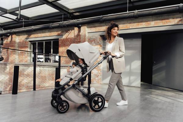 Kočík Smile 5Z Lux, Linen Grey 8