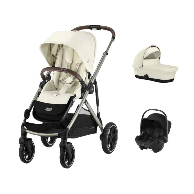 CYBEX GAZELLE Set M, SEASHELL BEIGE (Taupe rám)