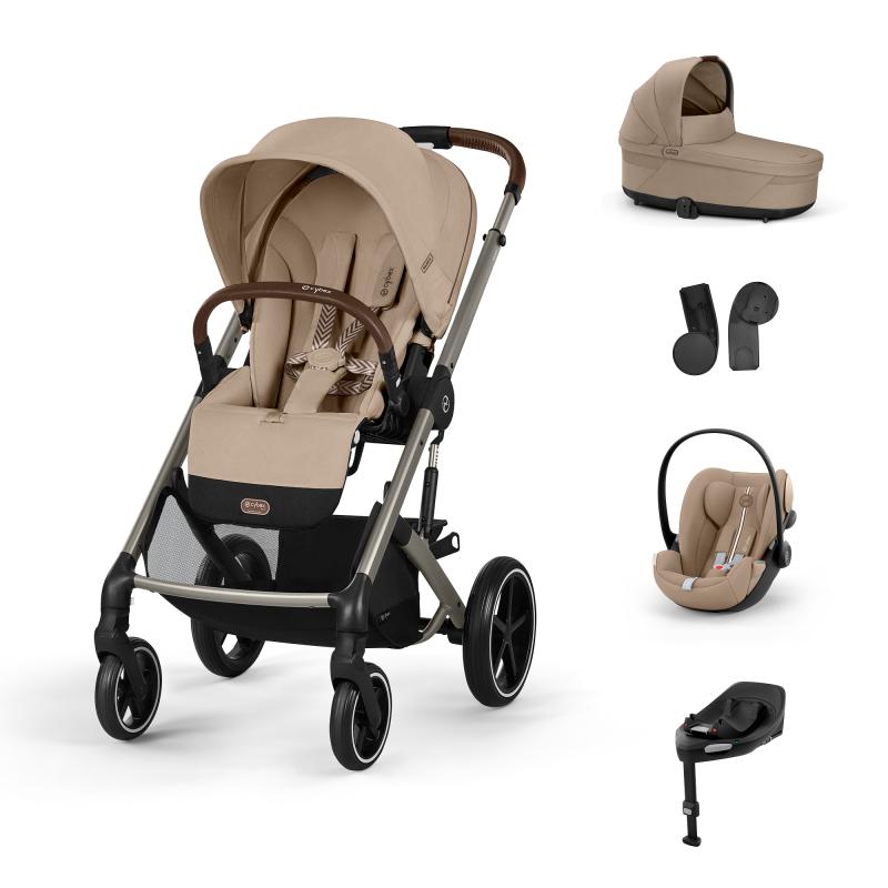 CYBEX BALIOS S Lux 2024 SET M / ALMOND BEIGE + CLOUD G plus