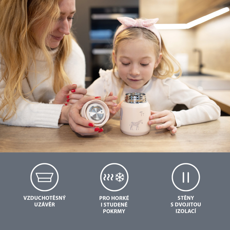 Termoska na jídlo 300 ml, Dino 1