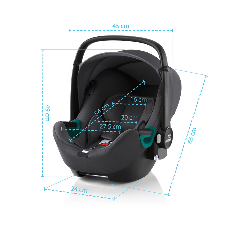 Autosedačka Baby-Safe 3 i-Size, Midnight Grey 2
