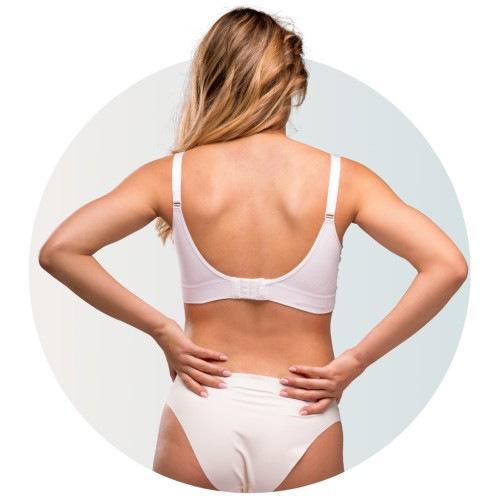 CARRIWELL Original podprsenka na dojčenie White 6