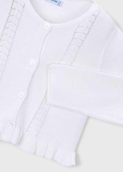 Mayoral sveter White 2