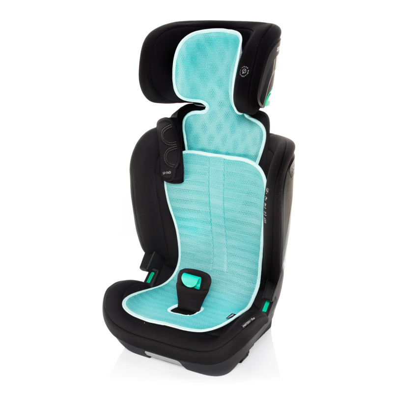 Priedušná podložka do autosedačky Breeze sk. 2/3, Aquatic Green 8