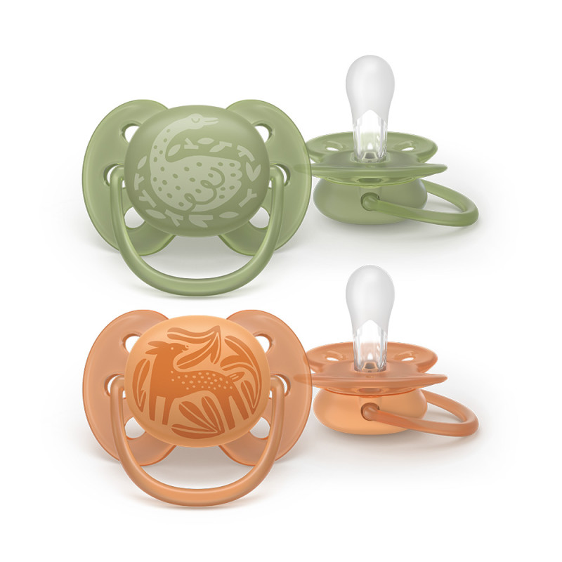 Philips AVENT Cumlík Ultrasoft Premium neutral 18+m obrázok 2 ks