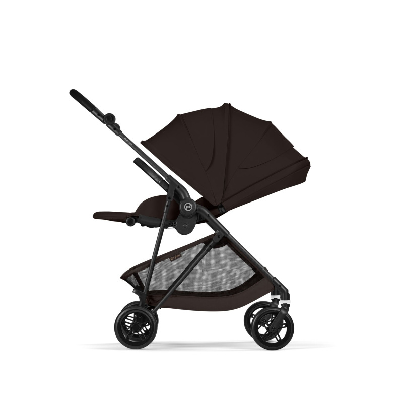 Cybex Melio Carbon 2026 - CHOCOLATE BROWN, ľahká bugina 6