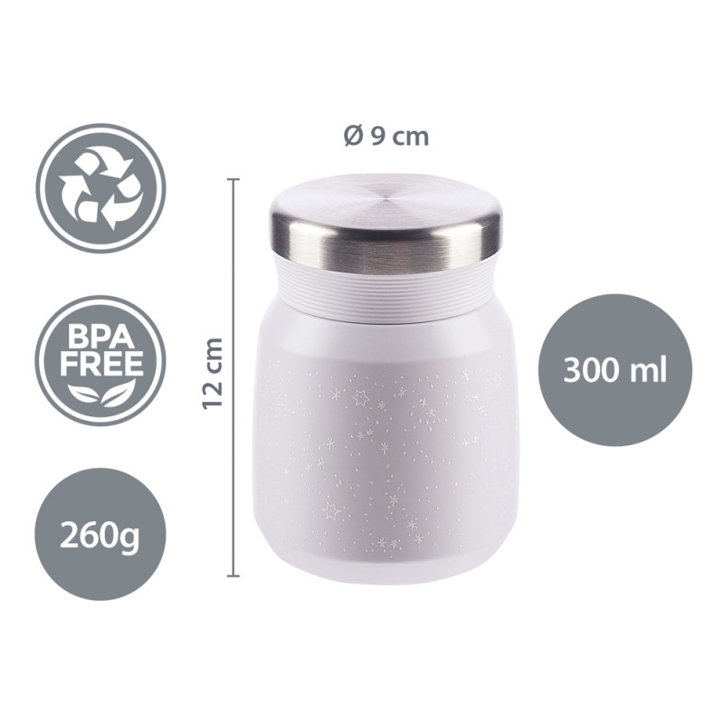 Termoska na jídlo 300 ml, Cookie beige 4