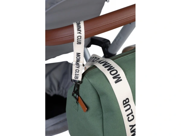 Prebaľovacia taška Mommy Club Signature Canvas Green 7