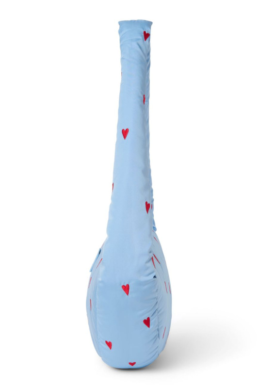 STUDIO NOOS - Puffy Mini Cross Body Bag | Light Blue Hearts 3