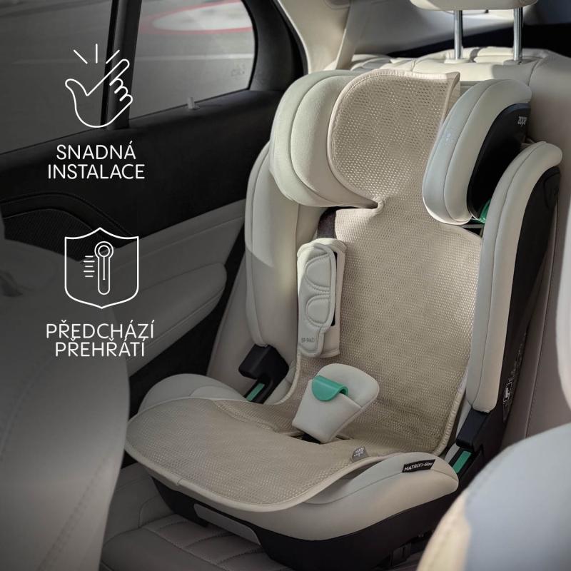 Priedušná podložka do autosedačky Breeze sk. 1, Coral Pink 1