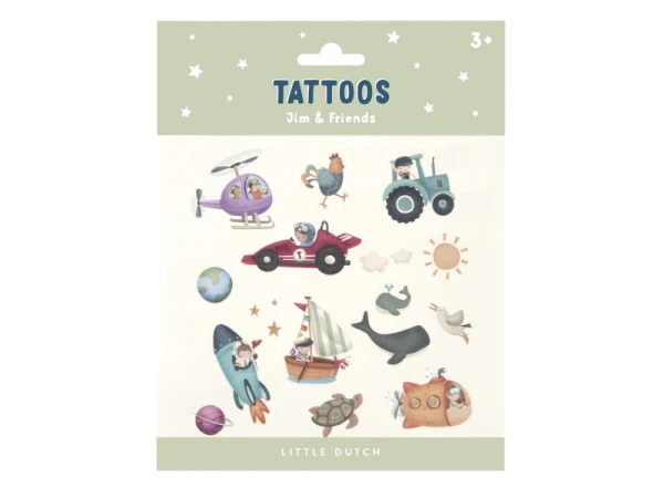 Detské tetovanie Jim & Friends 1