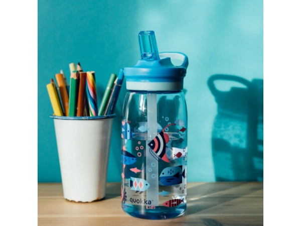 Detská plastová fľaša s náustkom