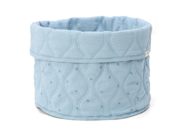 Košík textilný obojstranný veľký Pure Denim Blue