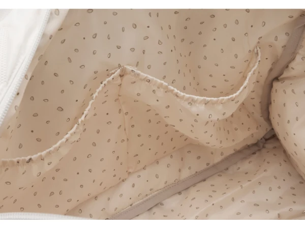 Prebaľovacia taška Embossed Lily Sand 8