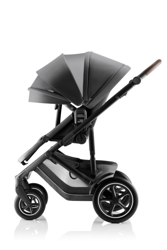 Sada kočíka Smile 5Z + hlboká vanička + autosedačka Baby-Safe PRO Style, Mineral Grey 9