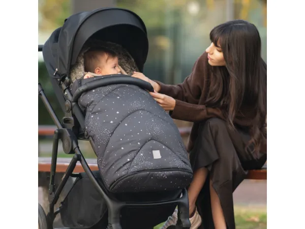 Fusak zimný Trendy Galaxy Black 1