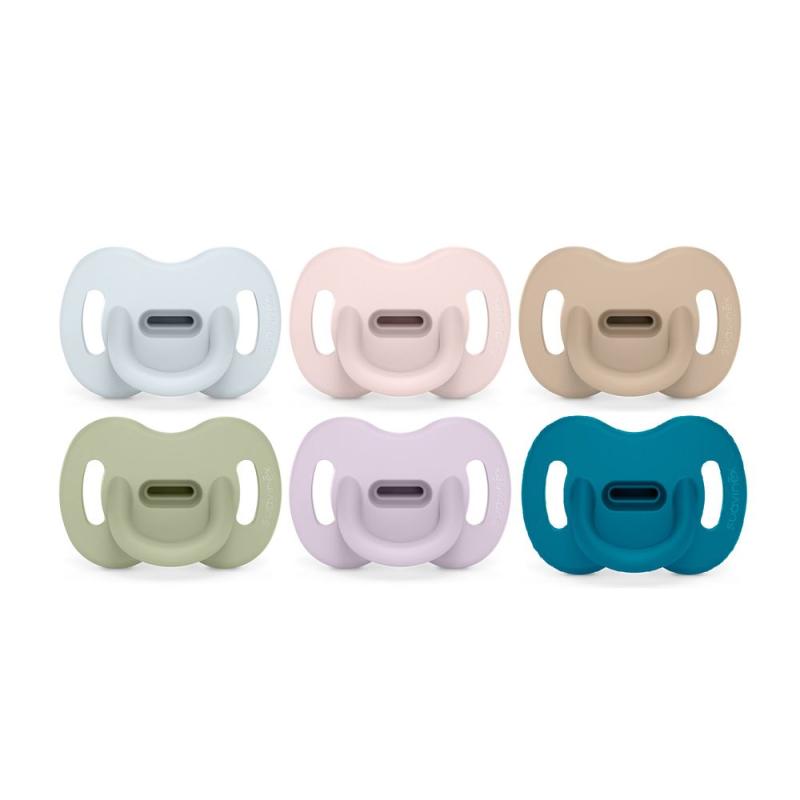 SUAVINEX | CUMLÍK fyziologický SILIKON 0-6m SX PRO - COLOUR ESSENCE - NOVINKA