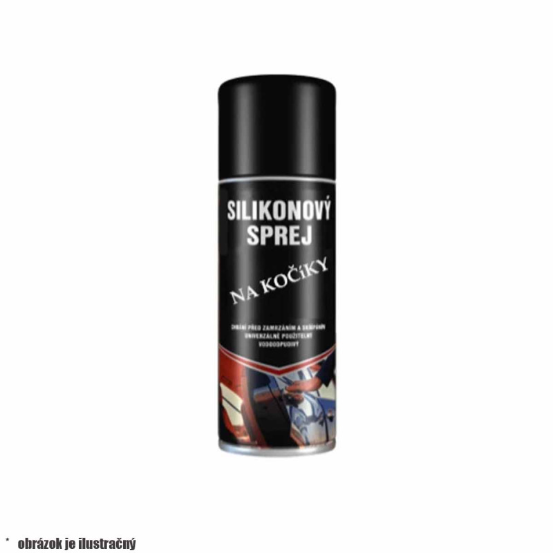 Silikónový sprej mazivo na kočíky 200ml