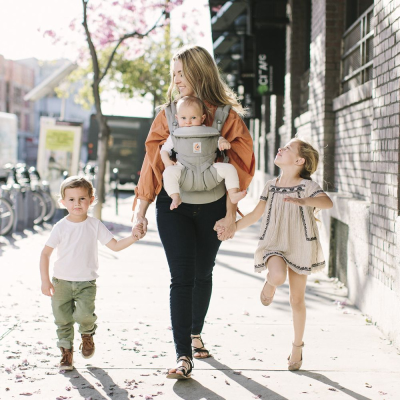 ERGOBABY | OMNI Classic Cotton - Pearl Grey 7