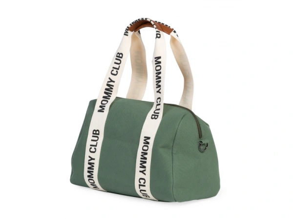Prebaľovacia taška Mommy Club Signature Canvas Green 1