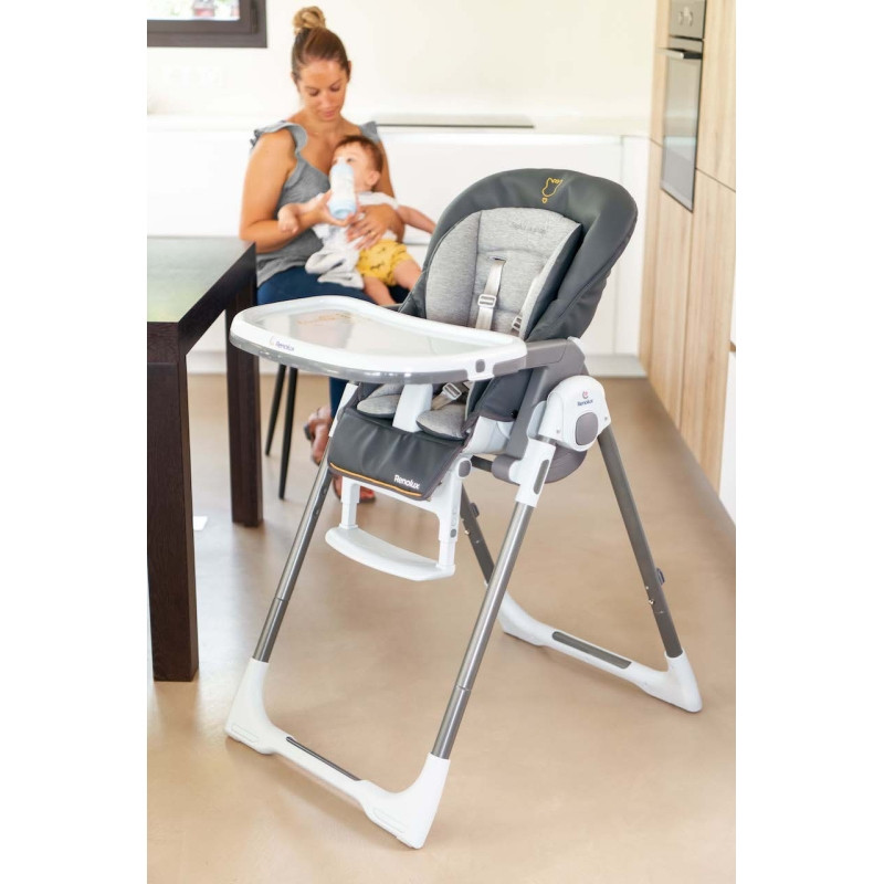 RENOLUX BEBE VISION jedálenská stolička 2025, Sophie la girafe SUNRISE 9