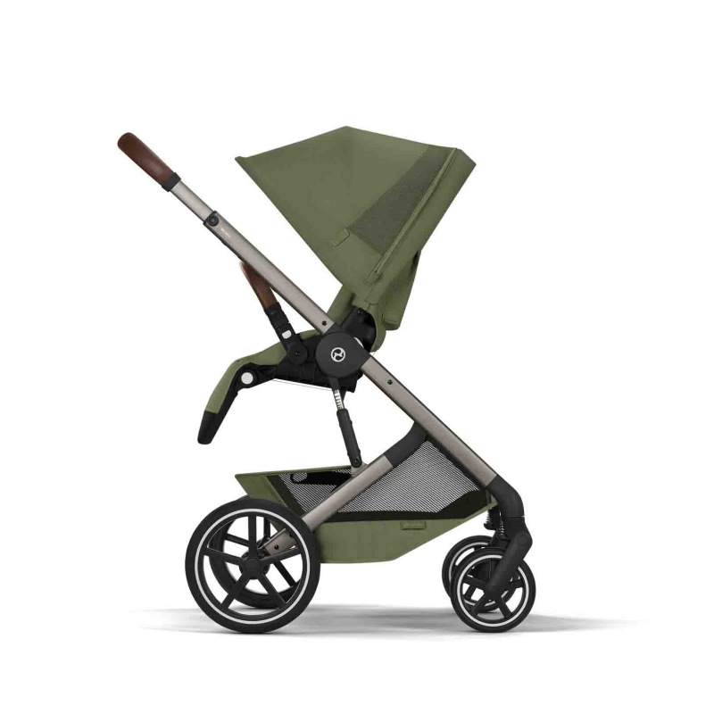 Cybex Balios S Lux 2026 s hlbokou skladacou vaničkou Moss Green 7