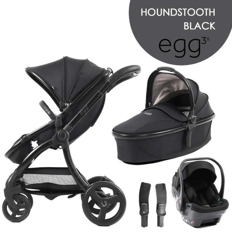 BabyStyle Egg3 set 4 v 1 - Houndstooth Black 2024 - Special Edition