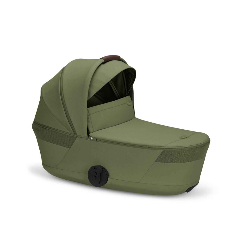 Cybex Balios S Lux 2026 s hlbokou skladacou vaničkou Moss Green 3