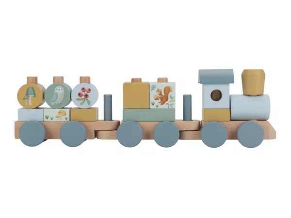 Vláčik drevený Forest Friends 2
