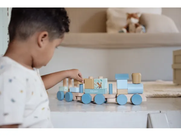 Vláčik drevený Forest Friends 6