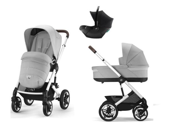 CYBEX TALOS S LUX STONE GREY + AUTOSEDAČKA BABY SAFE CORE ZDARMA