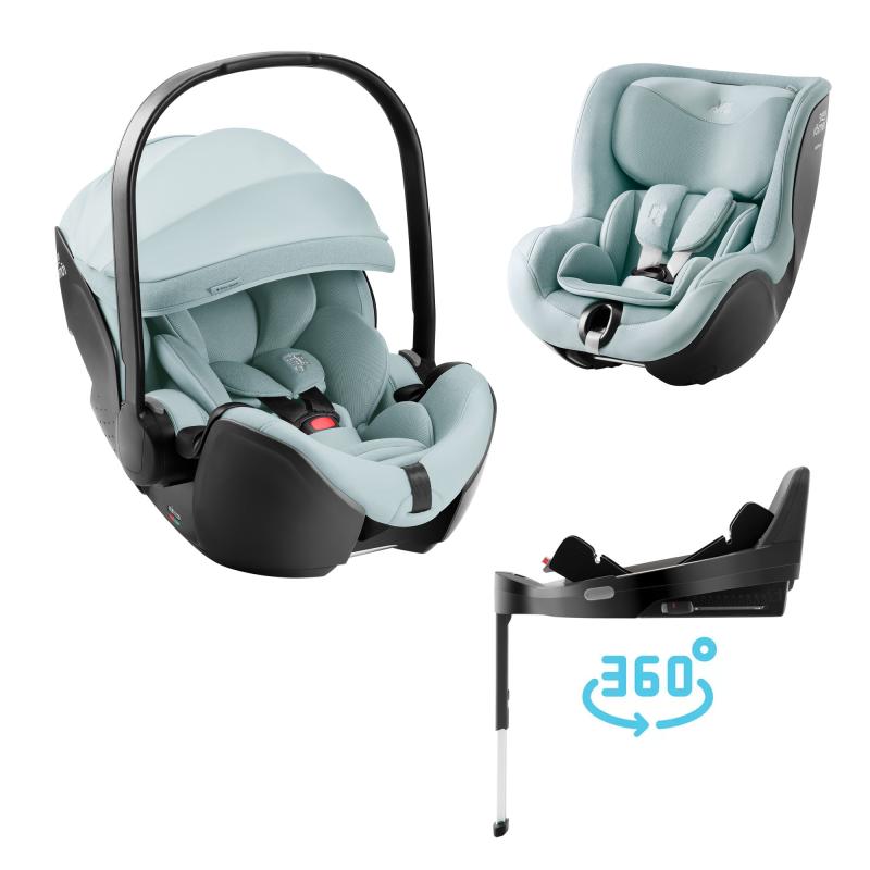 Autosedačka set Baby-Safe Pro + Vario Base 5Z + autosedačka Dualfix 5z Style, Harbor Blue