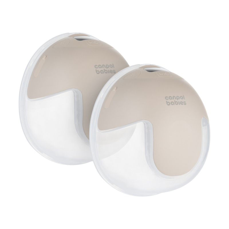 CANPOL BABIES Dvojitá elektrická odsávačka materského mlieka do podprsenky SmartSense 6