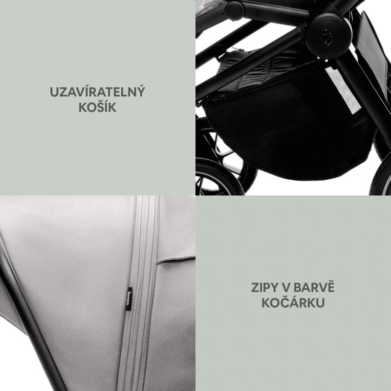 Set kočík Move Cross 3 + hlboká korba Move XL 3 + autosedačka XM podľa vlastného výberu + báza, Toff 19