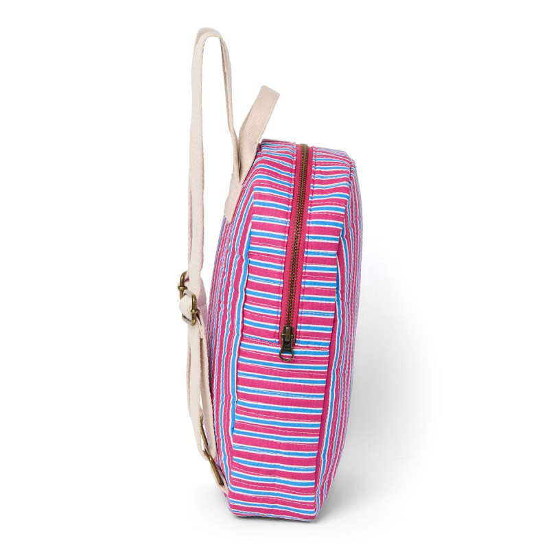 STUDIO NOOS - Poplin Mini BACKPACK - batůžek | Raspberry Striped 3