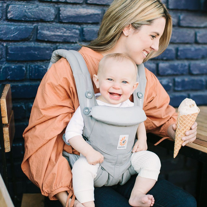 ERGOBABY | OMNI Classic Cotton - Pearl Grey 5