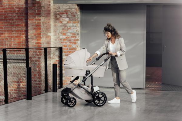 Hlboká korba Smile 5Z Lux, Linen Grey 6