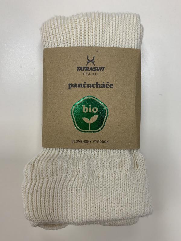 TATRASVIT Dufica detské pančuchové nohavice, 100 % BIO bavlna, farba béžová