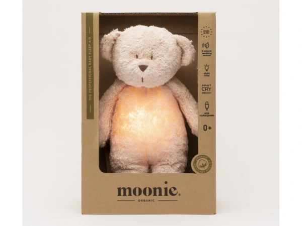 MOONIE Medveď 2.0 Organic Rose 1