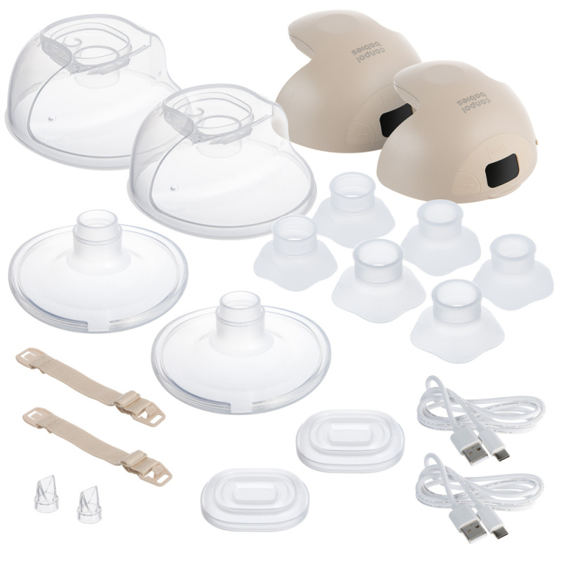 CANPOL BABIES Dvojitá elektrická odsávačka materského mlieka do podprsenky SmartSense 4