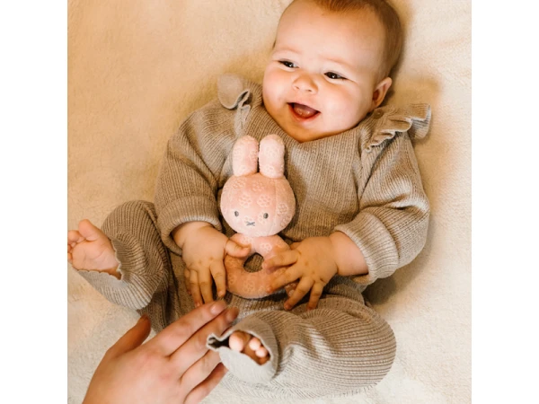 Hrkálka králiček Miffy Pink Flower 3